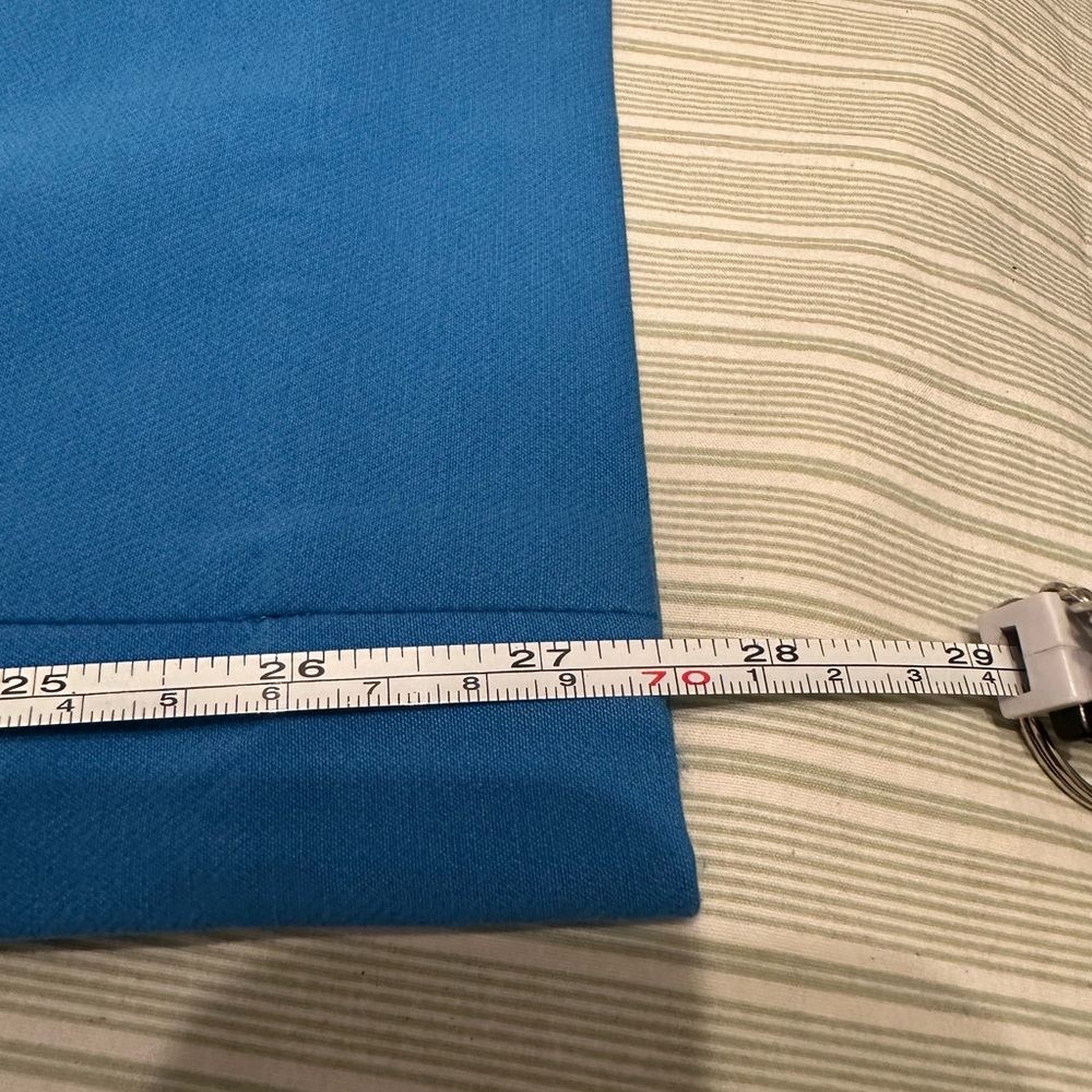 White House Black Market Elle Slim blue dress pants, size 8. - Picture 6 of 8